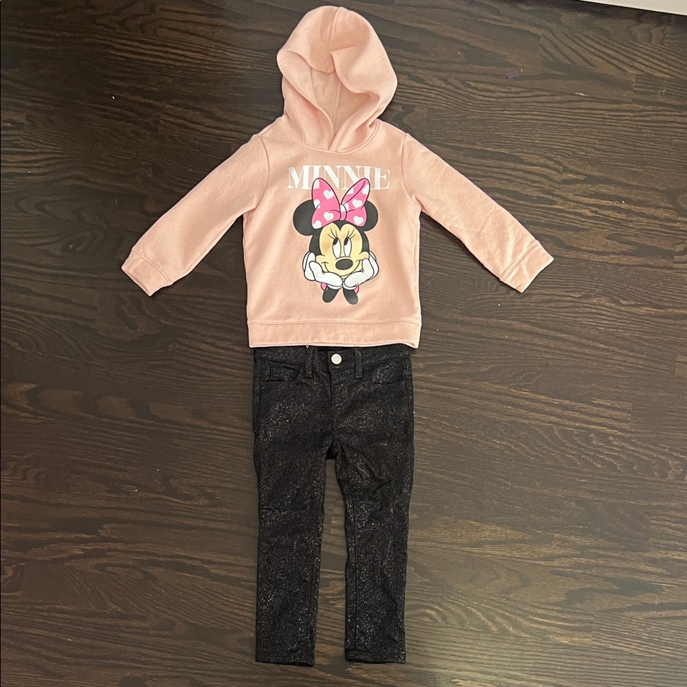 Old Navy Disney Pink Fleece Hoodie
